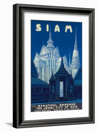 Siam c.1920s-null-Framed Art Print