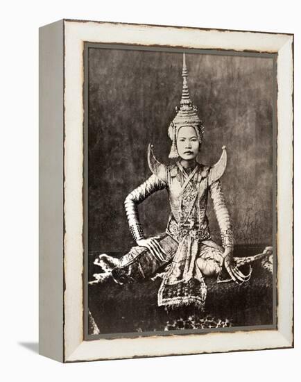 Siam: Dancer, C1870-null-Framed Premier Image Canvas