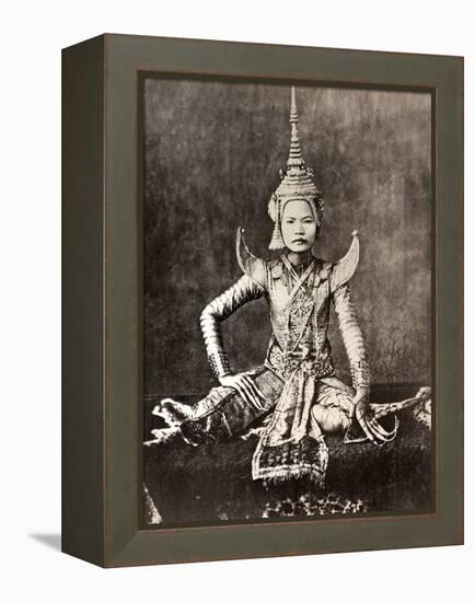 Siam: Dancer, C1870-null-Framed Premier Image Canvas