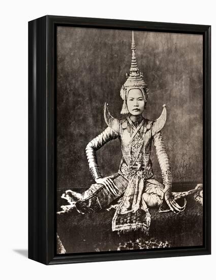 Siam: Dancer, C1870-null-Framed Premier Image Canvas
