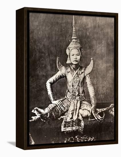 Siam: Dancer, C1870-null-Framed Premier Image Canvas
