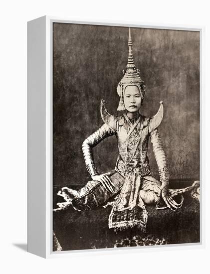 Siam: Dancer, C1870-null-Framed Premier Image Canvas