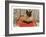 Siamese Cat on Pillow-null-Framed Art Print