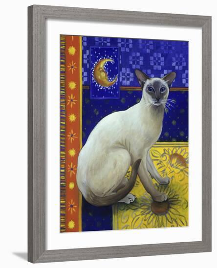 Siamese Cat, Series I-Isy Ochoa-Framed Premium Giclee Print