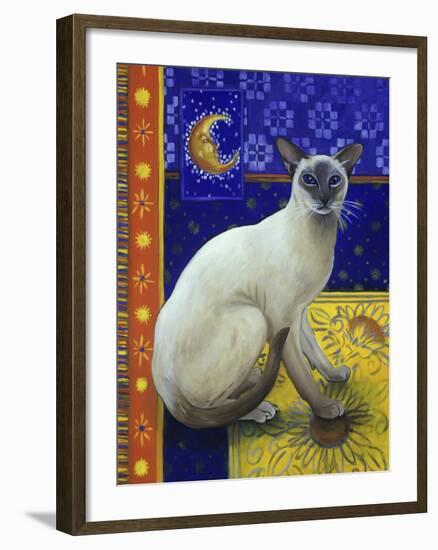 Siamese Cat, Series I-Isy Ochoa-Framed Premium Giclee Print