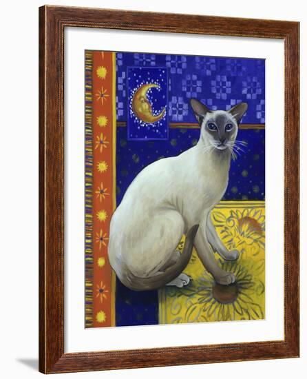 Siamese Cat, Series I-Isy Ochoa-Framed Premium Giclee Print