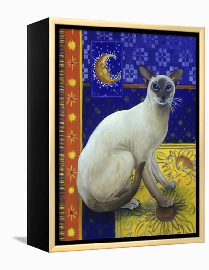 Siamese Cat, Series I-Isy Ochoa-Framed Premier Image Canvas