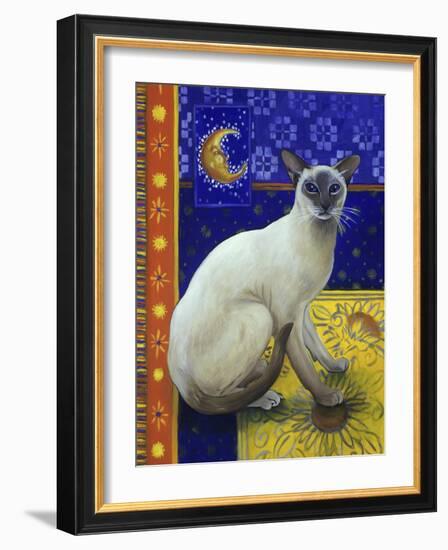 Siamese Cat, Series I-Isy Ochoa-Framed Giclee Print