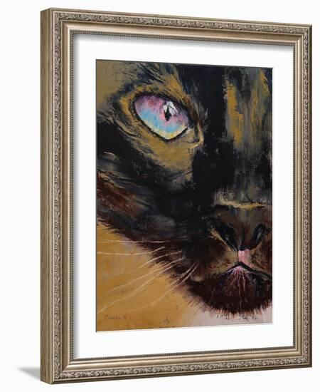 Siamese Cat-Michael Creese-Framed Art Print