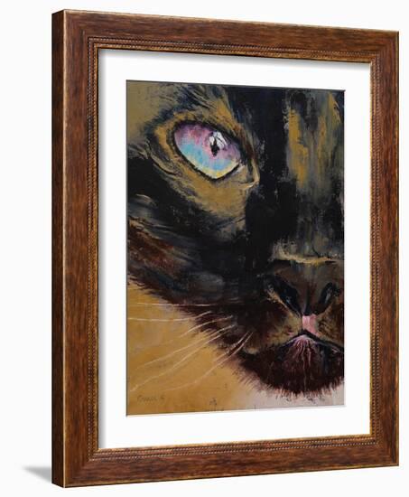 Siamese Cat-Michael Creese-Framed Art Print