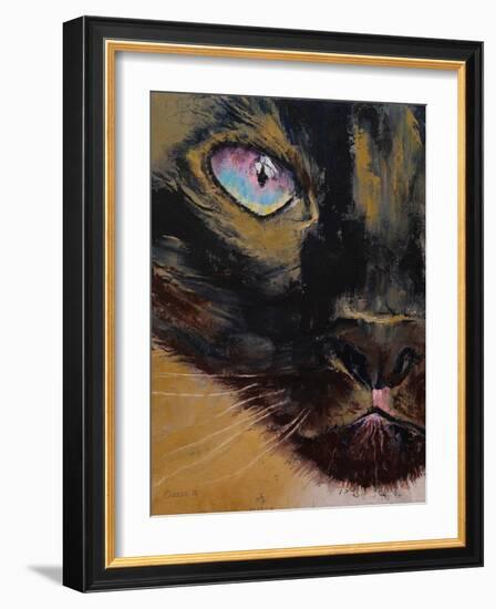 Siamese Cat-Michael Creese-Framed Art Print