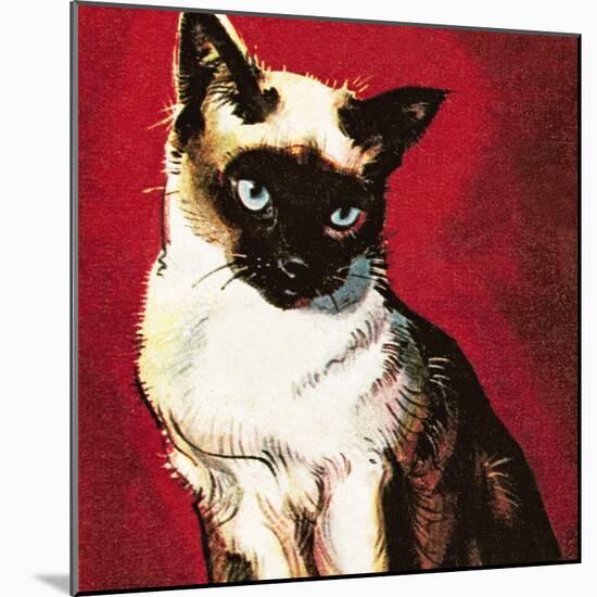 Siamese Cat-McConnell-Mounted Giclee Print