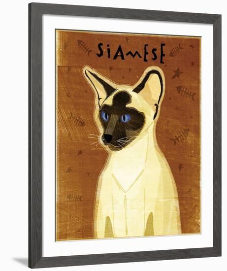 Siamese-John Golden-Framed Giclee Print