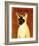 Siamese-John Golden-Framed Art Print