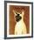 Siamese-John W^ Golden-Framed Art Print