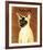 Siamese-John W^ Golden-Framed Art Print