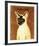 Siamese-John W^ Golden-Framed Art Print