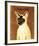 Siamese-John W^ Golden-Framed Art Print