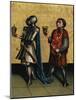 Sibbecai and Benaiah from the Heilspiegel Altarpiece, c.1435-Konrad Witz-Mounted Giclee Print