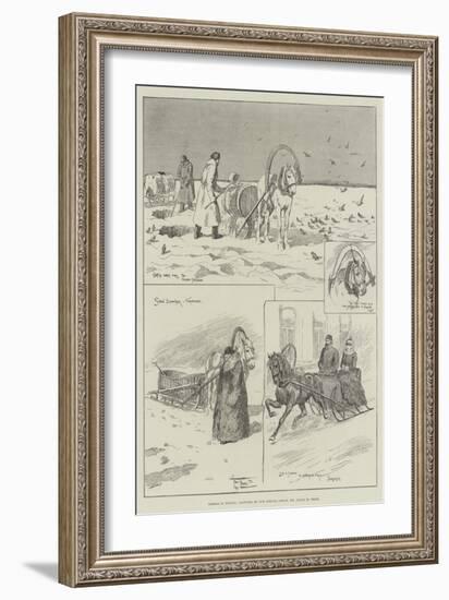 Siberia in Winter-Frederick Pegram-Framed Giclee Print