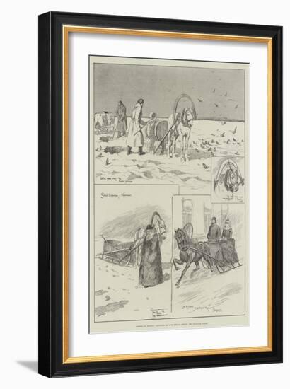 Siberia in Winter-Frederick Pegram-Framed Giclee Print