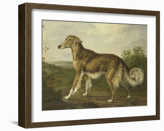 Siberian Greyhound-Jan Dasveldt-Framed Art Print