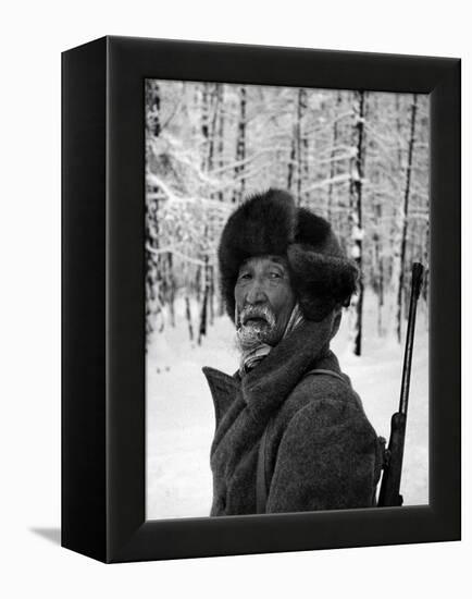 Siberian Hunter, 1972-Mario de Biasi-Framed Premier Image Canvas