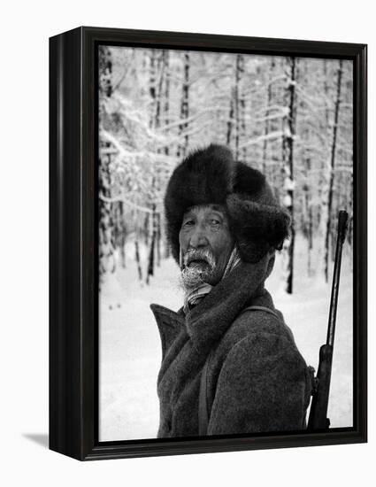 Siberian Hunter, 1972-Mario de Biasi-Framed Premier Image Canvas