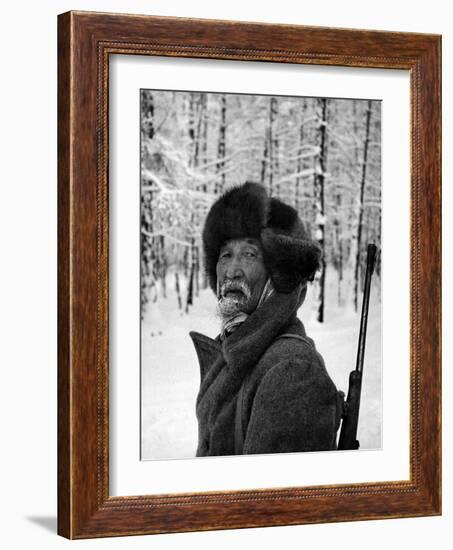 Siberian Hunter, 1972-Mario de Biasi-Framed Giclee Print