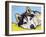 Siberian Husky-Dean Russo-Framed Giclee Print