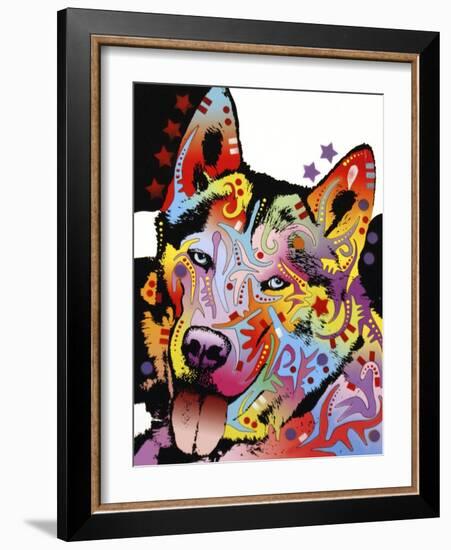 Siberian Husky-Dean Russo-Framed Giclee Print