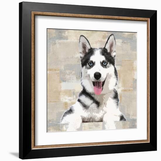 Siberian Husky-Keri Rodgers-Framed Art Print