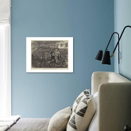 Siberian Mammoth Tusks On The Ivory Floor At The London Docks Giclee Print Melton Prior Art Com