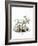 Siberian Reindeer-null-Framed Giclee Print