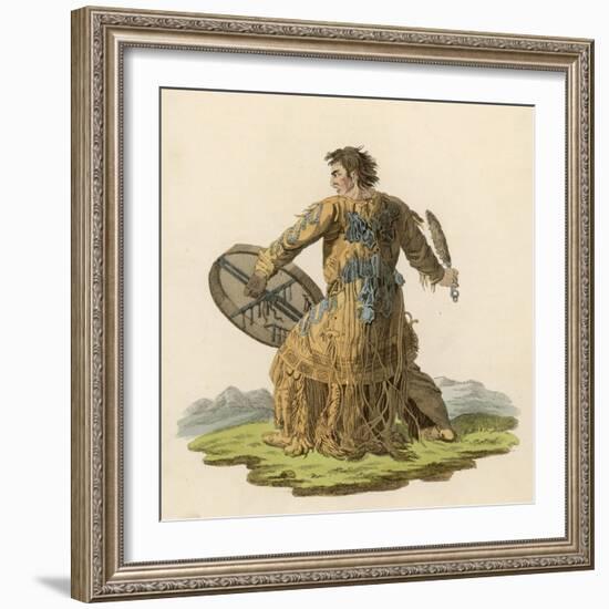 Siberian Shaman-null-Framed Art Print