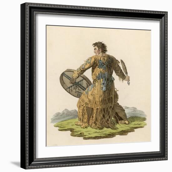 Siberian Shaman-null-Framed Art Print