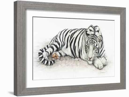 Siberian Tiger-Jan Henderson-Framed Art Print