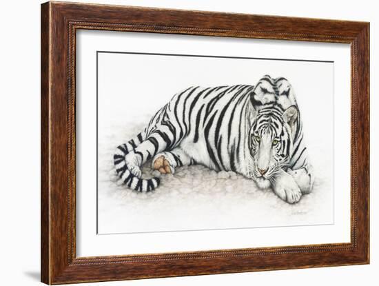 Siberian Tiger-Jan Henderson-Framed Art Print