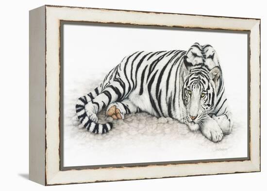 Siberian Tiger-Jan Henderson-Framed Stretched Canvas