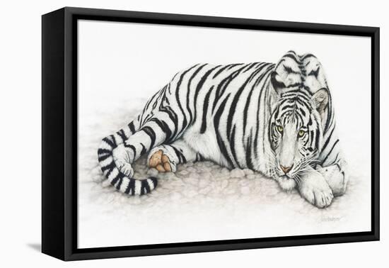 Siberian Tiger-Jan Henderson-Framed Stretched Canvas