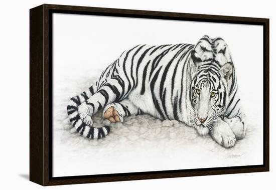 Siberian Tiger-Jan Henderson-Framed Stretched Canvas