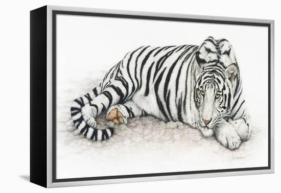 Siberian Tiger-Jan Henderson-Framed Stretched Canvas