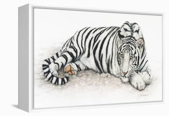 Siberian Tiger-Jan Henderson-Framed Stretched Canvas