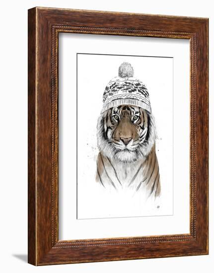 Siberian Tiger-Balazs Solti-Framed Photographic Print