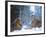 Siberian Tigers Resting in Snow-Jim Zuckerman-Framed Photographic Print