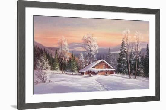 Siberian Winter-Helmut Glassl-Framed Art Print