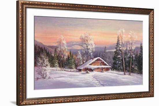 Siberian Winter-Helmut Glassl-Framed Art Print