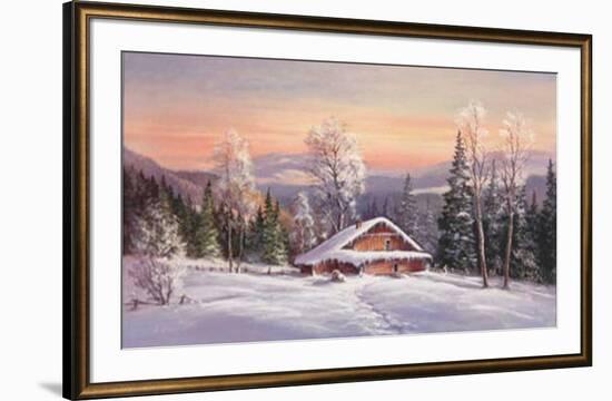 Siberian Winter-Helmut Glassl-Framed Art Print