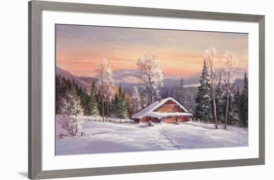 Siberian Winter-Helmut Glassl-Framed Art Print