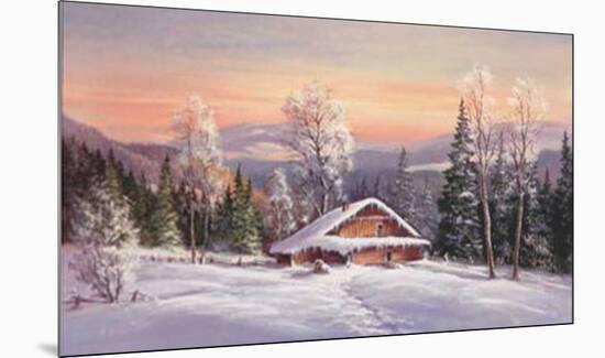 Siberian Winter-Helmut Glassl-Mounted Art Print